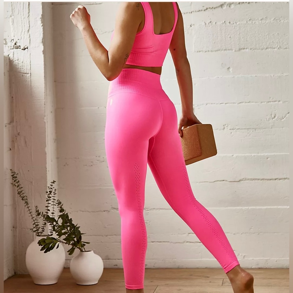 Free People High-Rise 7/8 Length Good Karma Leggings size M/L